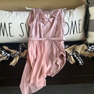 Soft pink lyrical dance